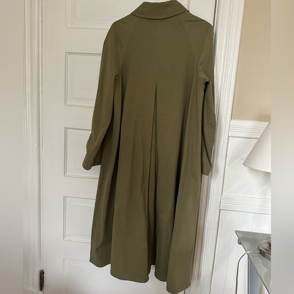 Christy Dawn Leona Trench in Olive Green - Picture 7 of 8